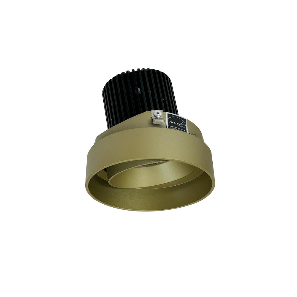 4" Iolite LED Round Trimless Adjustable, 1000lm / 14W, 3000K, Champagne Haze Adjustable /