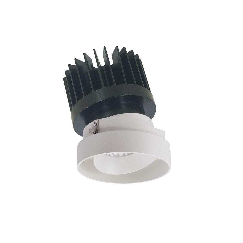4" Iolite LED Round Trimless Adjustable, 1500lm/2000lm/2500lm (varies by housing), 2700K, White