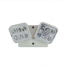 Nora NE-872LEDW - Emergency LED Single Square Head Remote, 2x 1W, 150lm, White