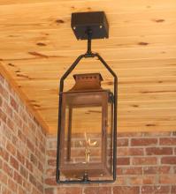 St. James Lighting ASPL-Y-AI - Aspen Copper Gas Lantern -LARGE w/ Yoke Mount