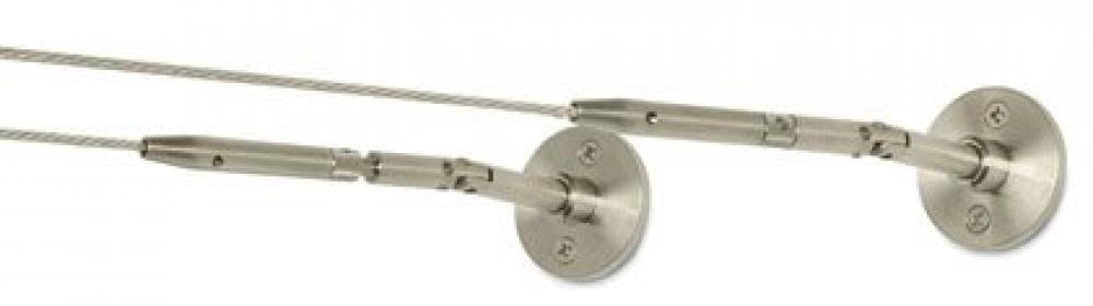 Universal Turnbuckles Satin Nickel
