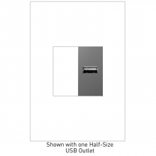Legrand ARUSBM4 - adorne� USB Outlet, 1-Module