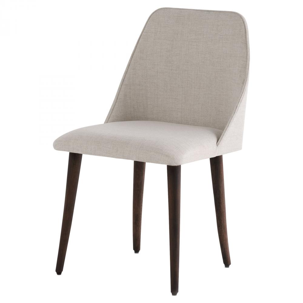 Edu Dining Chair Taupe Tight Weave