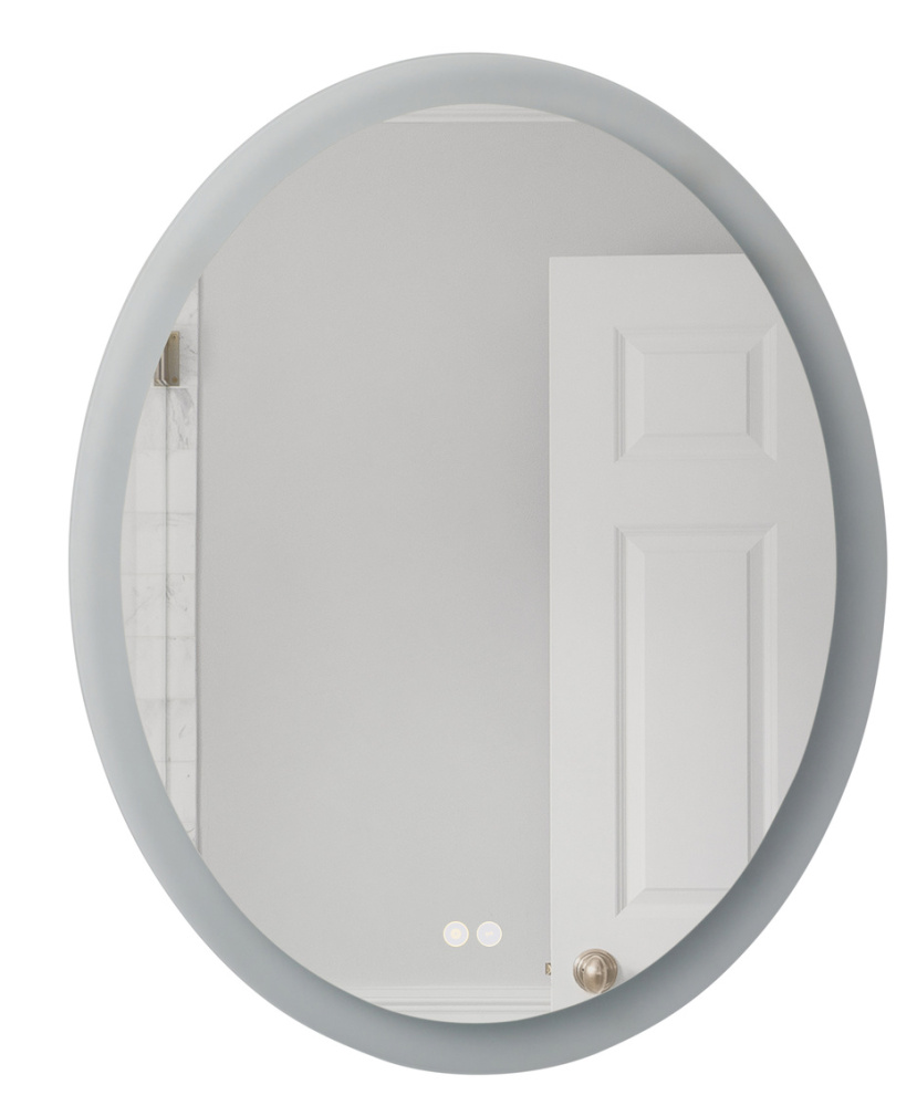 30Ã¢â‚¬Â x 24Ã¢â‚¬Â x 1.8Ã¢â‚¬Â Oval LED Mirror, defogger & dimmer, 3000K/4000K/5000K