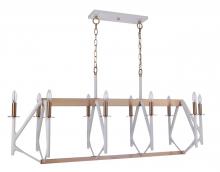 Craftmade 55570-MWWSB - 10 Light Island