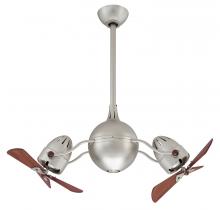 Matthews Fan Company AQ-BN-WD - Acqua-Brushed Nickel-Wood Blades