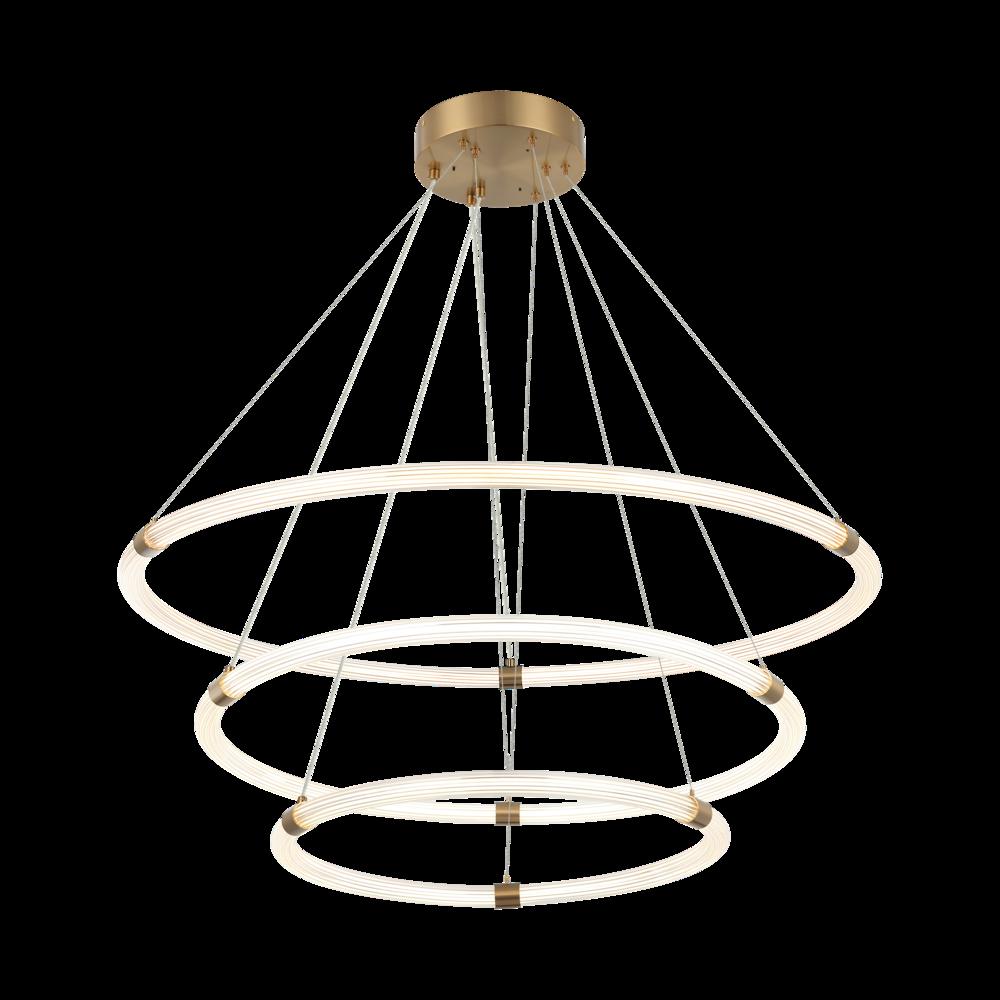 Inkara Aged Gold Brass Pendant