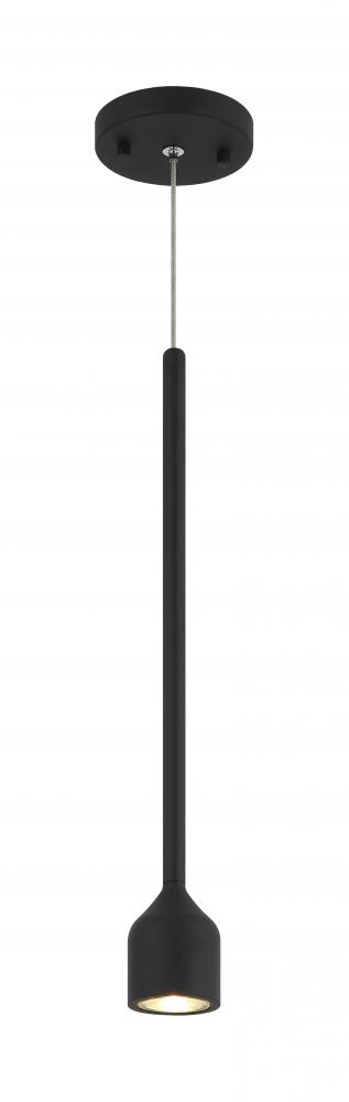 Lumenagio Matte Black Pendant