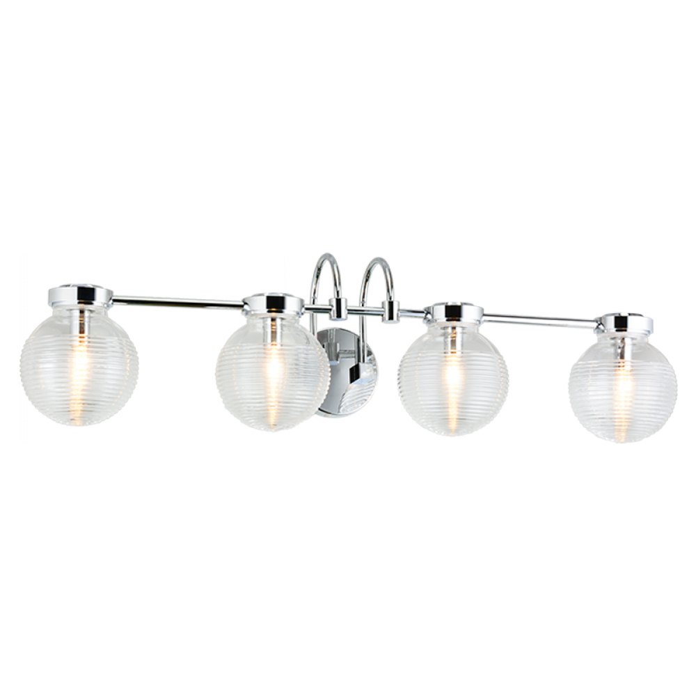 Ridge Chrome Wall Sconce