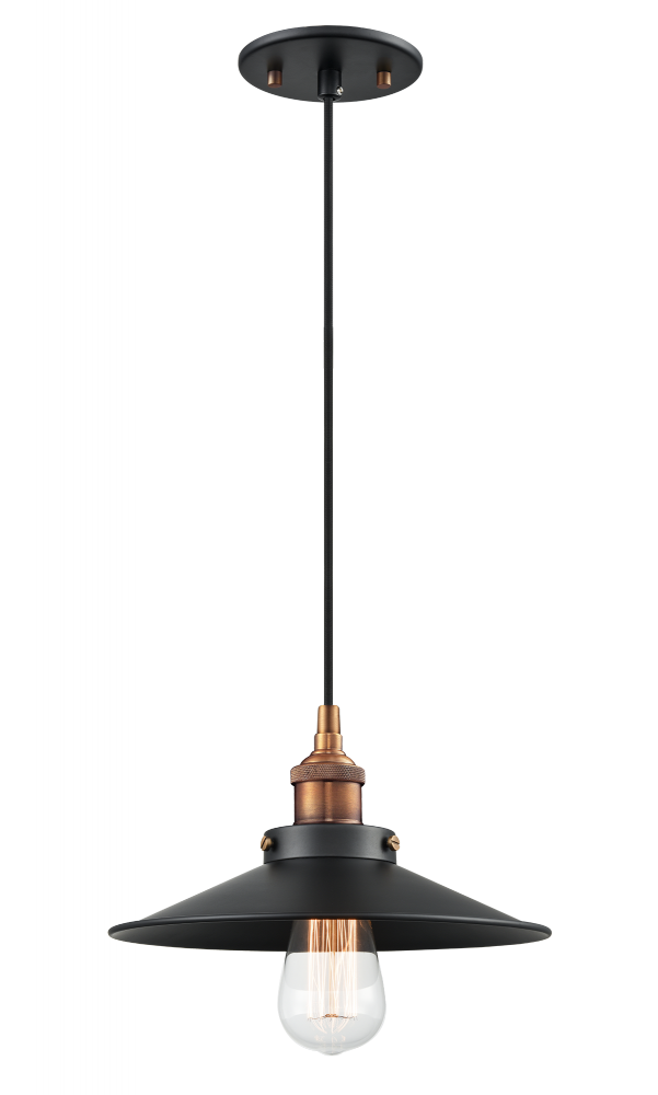 Bulstrode's Workshop Aged Gold Brass Pendant