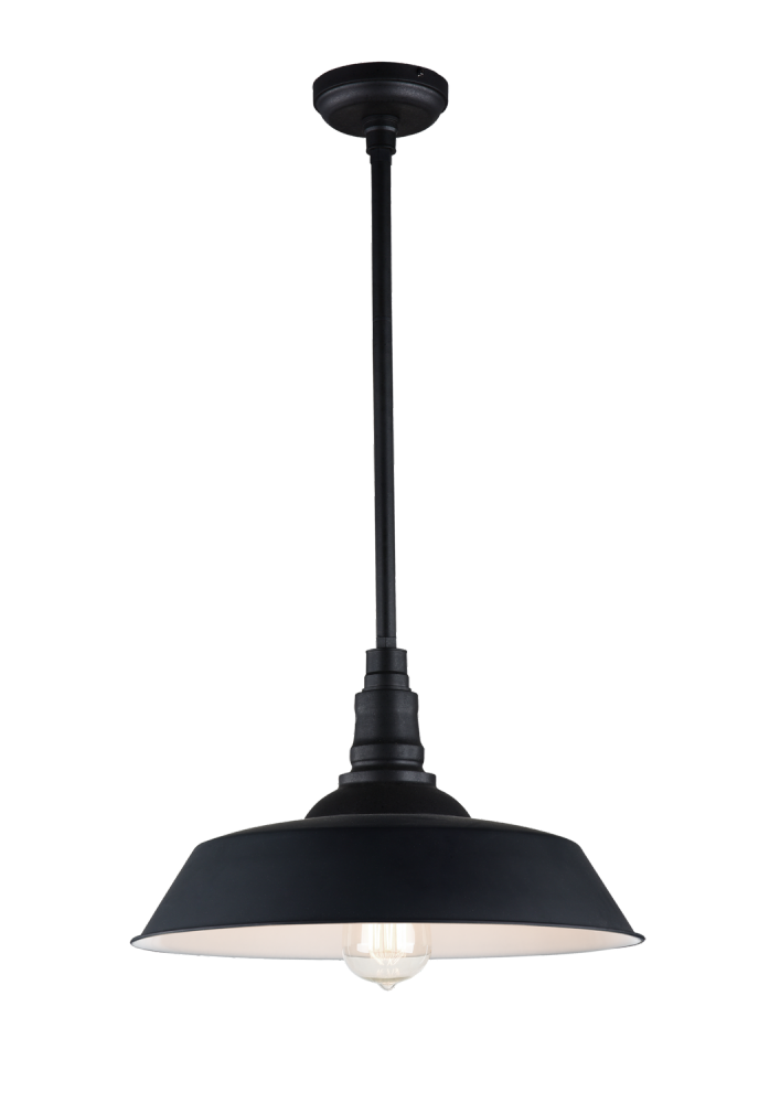 Scacchi Dark Grey Pendant