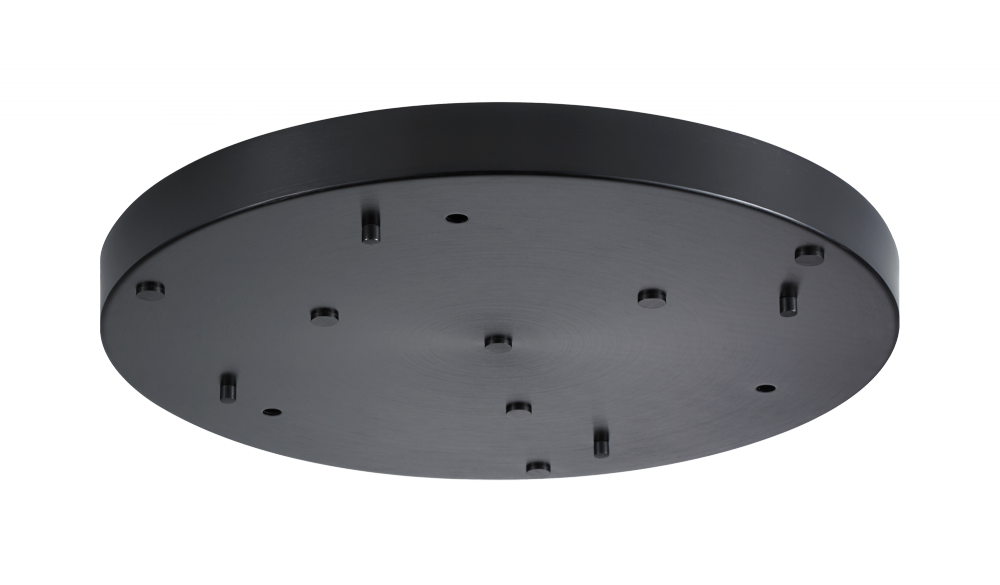 Multi Ceiling Canopy (Line Voltage) Oxidized Black Canopy