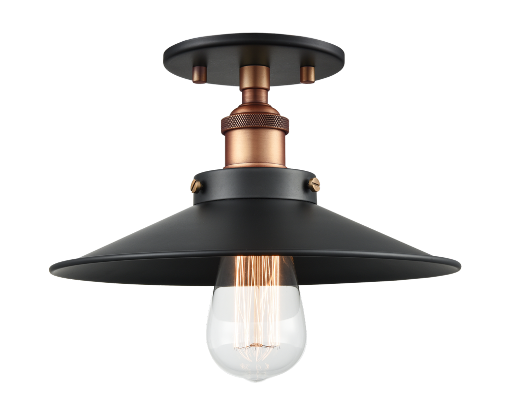 Bulstrode's Workshop Aged Gold Brass Ceiling Mount
