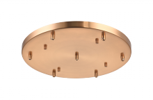Matteo Lighting CP0107AG - Multi Ceiling Canopy (Line Voltage) Aged Gold Brass Canopy