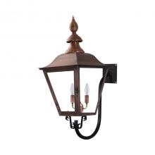Primo Gas Lanterns OA-28E_GN - Two Light Gooseneck Bracket